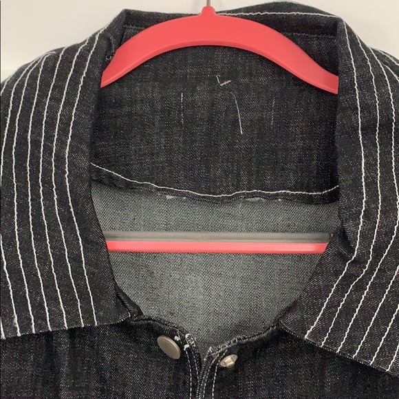 Oversized denim jacket - Picture 3 of 4